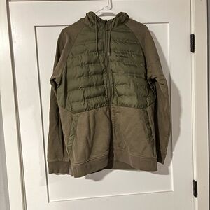 Columbia Men's Two-Tone Green Puffer Jacket